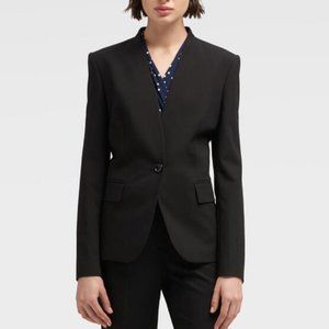 NWT- DKNY Collarless Single Button Blazer- Size 6